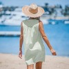 Women's Stripe Sleeveless V-Neck Mini Dress - Cupshe - 3 of 4