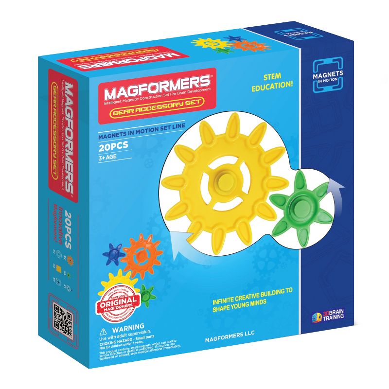 Magformers Magnets in Motion Accessory Set - 20Pc, 1 of 4