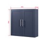 Modern Bathroom Wall Cabinet, Wall Mounted Medicine Cabinet, Floating Storage Cabinet for Bathroom,Living Room, Kitchen - 3 of 4
