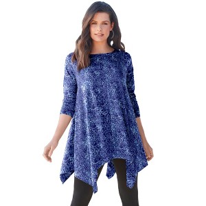 Roaman's Ultimate Handkerchief Hem Tunic - 1 of 4