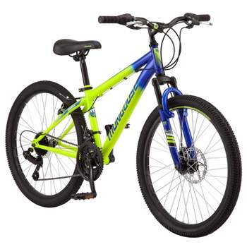 Mongoose Scepter 24" Mountain Bike - Green/Blue