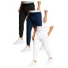 Men's 3 Pack Ultra Soft French Terry Dual Pocket Joggers - 2 of 4