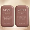NYX Professional Buttermelt Bronzer - BMB04 Butta Biscuit Medium Golden - 0.17 oz (PACK OF 2) - 2 of 2