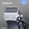 Brookstone Lithium Rechargeable Hair Clipper, Stainless Steel Foil Heads, LED Display, 180 Min Runtime, Type-C Charging - 3 of 4