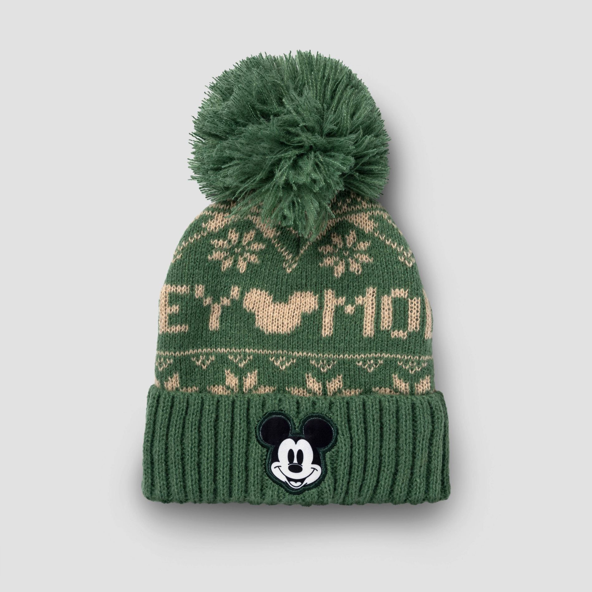 Mickey Mouse & Friends Baby & Toddler Boys' Knit Beanie Hat - Green