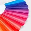 Pride Adult Parade Festival Rainbow Gradient Whip & Flip Fan - 3 of 4