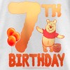 Girl's Winnie the Pooh 7th Birthday Pooh Bear T-Shirt - image 2 of 4