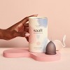 Saalt Soft Menstrual Cup - Gray - Regular - image 3 of 4