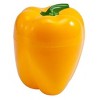 Hutzler Pepper Saver Keeper Storage Container - Keeps Fresh Longer - 2 Pack - Orange & Yellow - 3 of 4