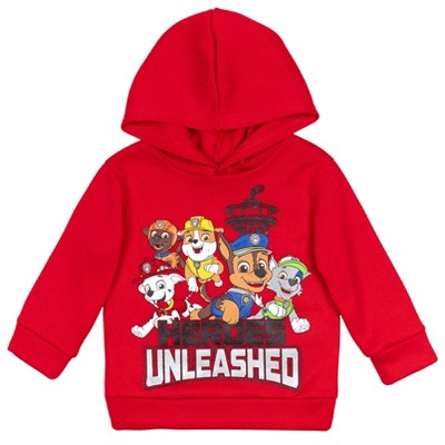 Paw Patrol Rocky Zuma Rubble Fleece Pullover Hoodie Little Kid