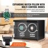 VEVOR Watch Winder, Dual Watch Winder for Men's and Women's Automatic Watch, with 2 Super Quiet Japanese Mabuchi Motors, Blue Light and Adapter - 3 of 4