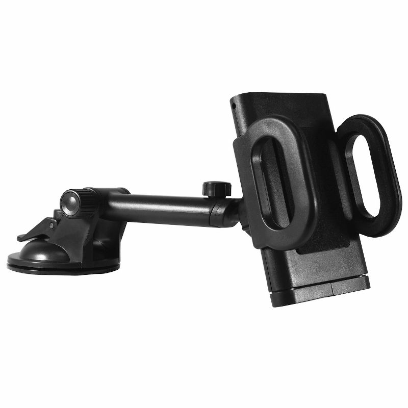 Macally Dashboard and Windshield Suction Cup Phone Mount Holder With Telescopic Arm, 1 of 8