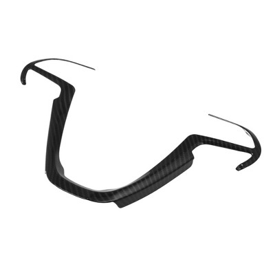 Unique Bargains Carbon Fiber Pattern Steering Wheel Cover Trim for Jeep Grand Cherokee 14-20 Black