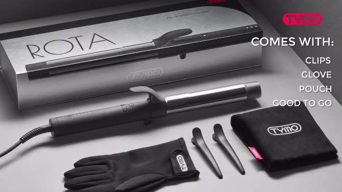 TYMO Rota Automatic Iconic Hair Curling Wand, 2 of 9, play video