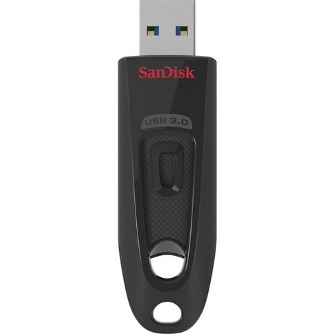 SanDisk 32GB Ultra USB 3.0 Flash Drive - 32 GB - USB 3.0 - Black - 5 Year  Warranty