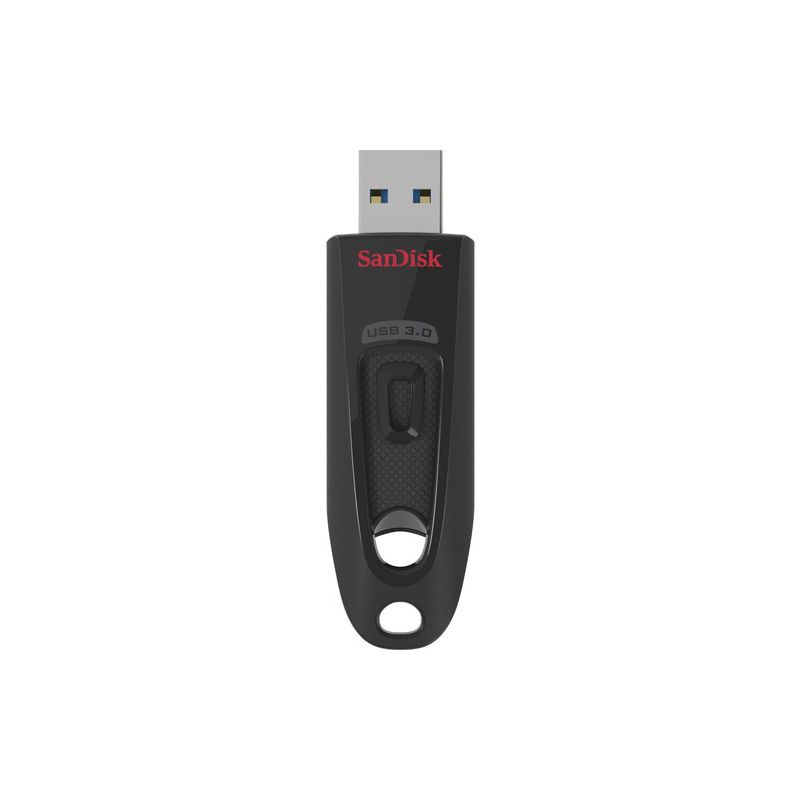 SanDisk 32GB Ultra USB 3.0 Flash Drive - 32 GB - USB 3.0 - Black - 5 Year Warranty, 1 of 2
