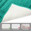 BAGOKIE 3pc Soft Microfiber Bathroom Rug Set - 3 of 4