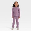 Toddler Girls' Cozy Ribbed Top - Cat & Jack™ - 3 of 3