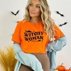 Simply Sage Market Women's Witches Woman Broom Short Sleeve Graphic Tee - 2 of 4