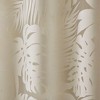 Sapphtopaz Grommet Top Curtains Window Sheer, Palm Leaf Burnout Window Curtain Panel, Privacy Assured with Light Filtering for Bedroom, Living Room - 2 of 4