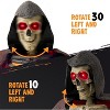 Joyfy 99.6'' Halloween Decoration, Animatronics Standing Grim Reaper Holding Giant Scythe with Light for Halloween Party Indoor Haunted House Decor - 4 of 4