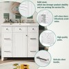 36-Inch Bathroom Vanity Cabinet, Single Sink,Shaker Cabinet With Soft-Closing Cabinet Door And Deep Drawer-Cuddlewood - 4 of 4
