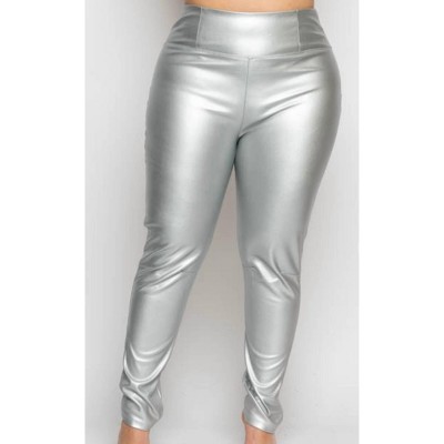 Women's Metallic Leggings - Curve Market