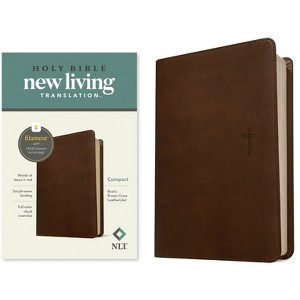 NLT Compact Bible, Filament Enabled (Leatherlike, Rustic Brown