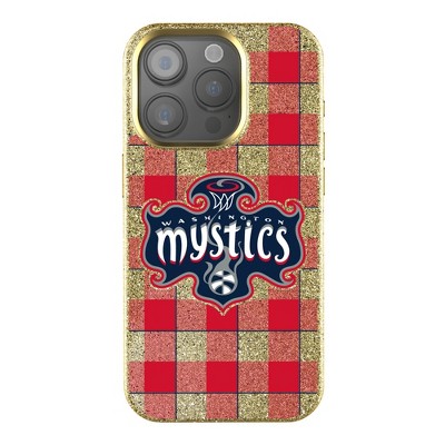 Keyscaper WNBA Plaid Bling Cell Phone Case for iPhone 14 Pro