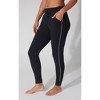Yogalicious Womens Polarlux Maya Illusion Fleece Jogger - 2 of 3