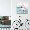 Beaching Around by Karen Cantuq Unframed Wall Canvas - iCanvas - 2 of 3