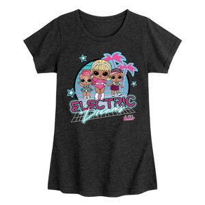 Girls' - LOL Surprise! - Electric Dreams Fitted Short Sleeve Graphic T-Shirt - 1 of 4