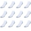 Hanes Men's X-Temp Big and Tall No Show Socks (12 Pack) - 4 of 4