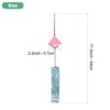 Unique Bargains Metal Vintage Outdoor Wind Chime 2.2" x 17.3" Bronze Tone 1 Pack - 3 of 4