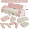 11Pcs Kids Play Couch, Modular Toddler Sofa Set for Creativity, Fort Building & Playroom or Bedroom Furniture - 3 of 4