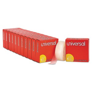 Universal Invisible Tape, 1" Core, 0.75" x 36 yds, Clear, 12/Pack - 1 of 4