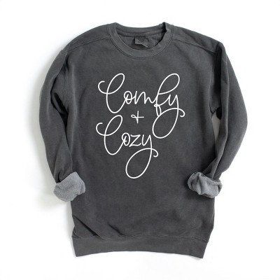Simply Sage Market Women's  Garment Dyed Graphic Sweatshirt Comfy and Cozy Curisve