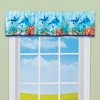 Collections Etc Dolphins and Tropical Fish Window Valance - 2 of 2