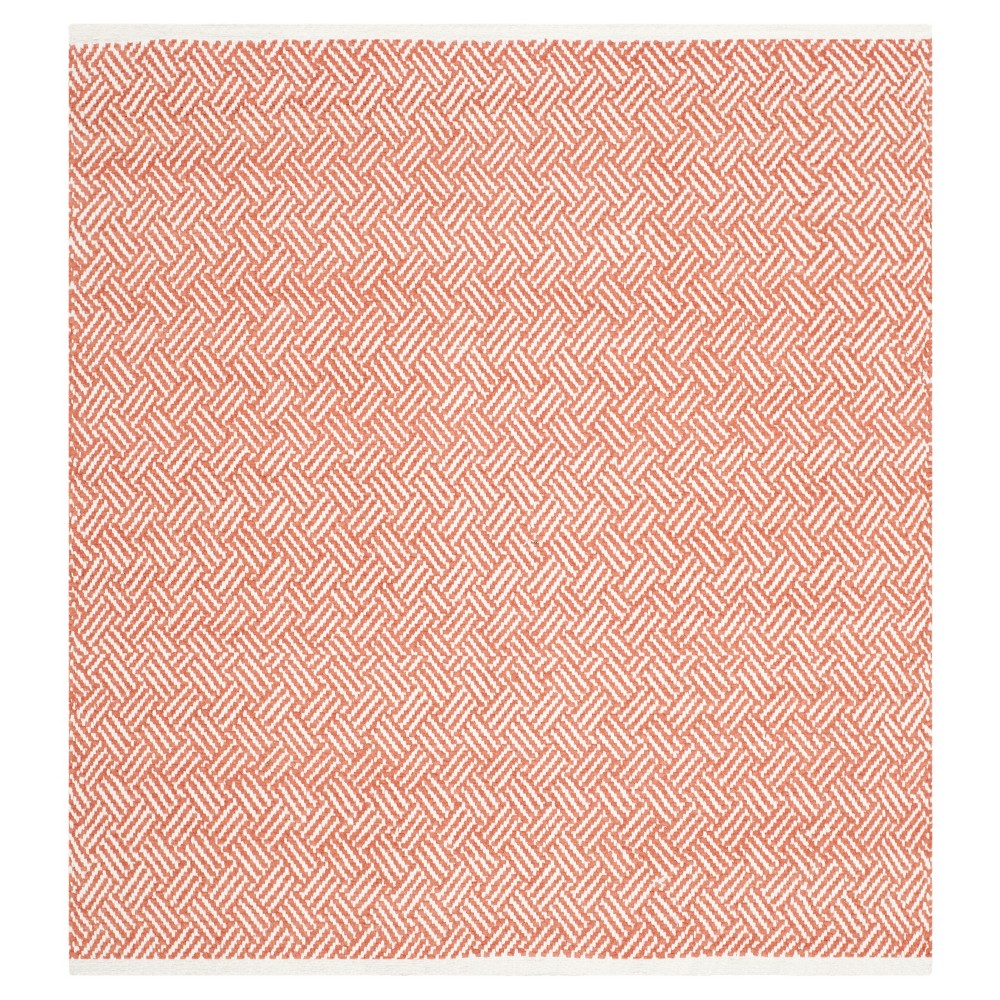 4'x4' Square Kala Accent Rug Orange - Safavieh