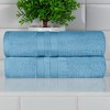 Ultra-Soft Cotton Solid Towel Sets by Blue Nile Mills - 2 of 4