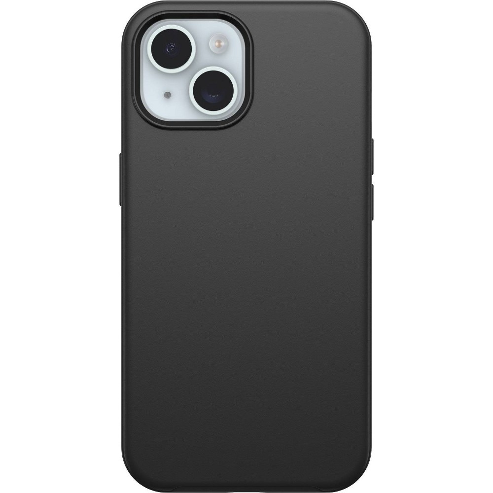 OtterBox Apple iPhone 15/iPhone 14/iPhone 13 Symmetry Series Antimicrobial Case with MagSafe - Black