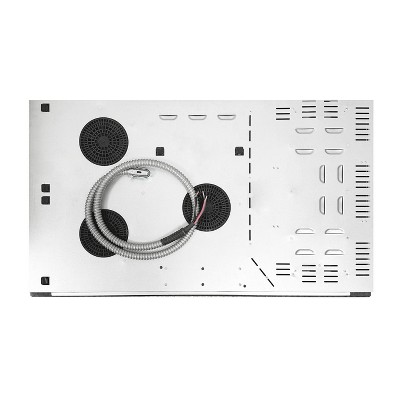 Equator Design 36" Electric Hybrid CERAMIC-INDUCTION 5 Burner Cooktop 220V