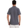 Mens Casual Linen Shirt Button Down Short Sleeve Summer Beach Shirts with Pocket - 2 of 4
