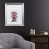 Trademark Fine Art - 1x Studio III Pineapple Pink 04 Matted Framed Art - 2 of 4