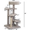 HomeStock Spiral Stairwell with Perch, Beige - 2 of 4