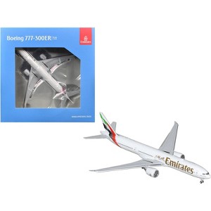 Boeing 777-300ER Commercial Aircraft with Flaps Down 