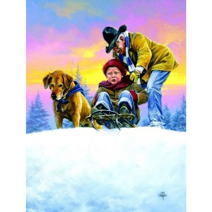 Sunsout Grandpa's Idea 500 pc  Fathers Day Jigsaw Puzzle 16976 - 1 of 4