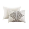 Gracie Mills Modern Geometric 4-Piece Printed Comforter Set with Throw Pillow - image 4 of 4