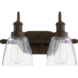 Quorum Lighting 2 - Light Vanity in  Oiled Bronze - 1 of 1