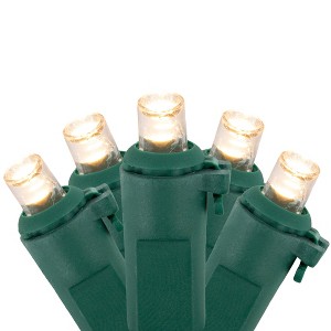Northlight 100ct LED Wide Angle Christmas Lights Warm White - 33' Green Wire - 1 of 4